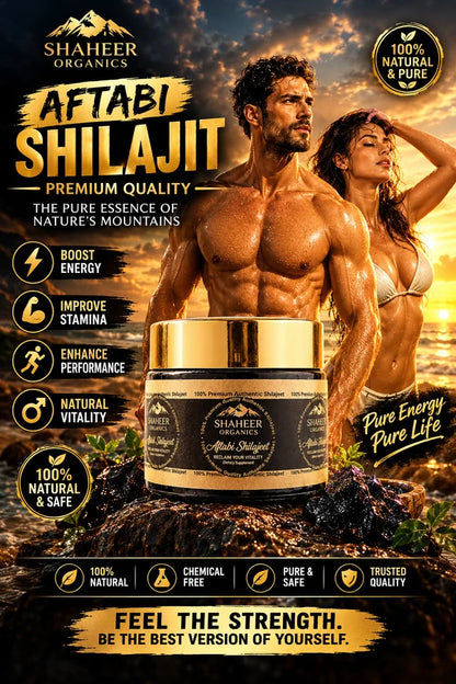 AFTABI SHILAJIT-PURE HIMALIYAN ENERGY RESIN